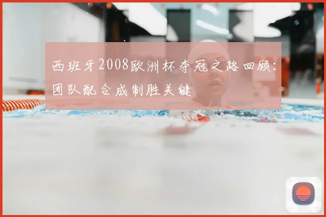 西班牙2008欧洲杯夺冠之路回顾:团队配合成制胜关键